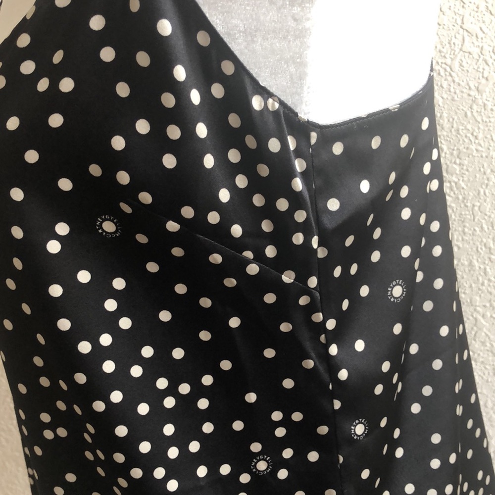 Stella McCartney Melanie Dot Print Stretch Silk Camisole (Size Medium) NWT - Picture 12 of 13